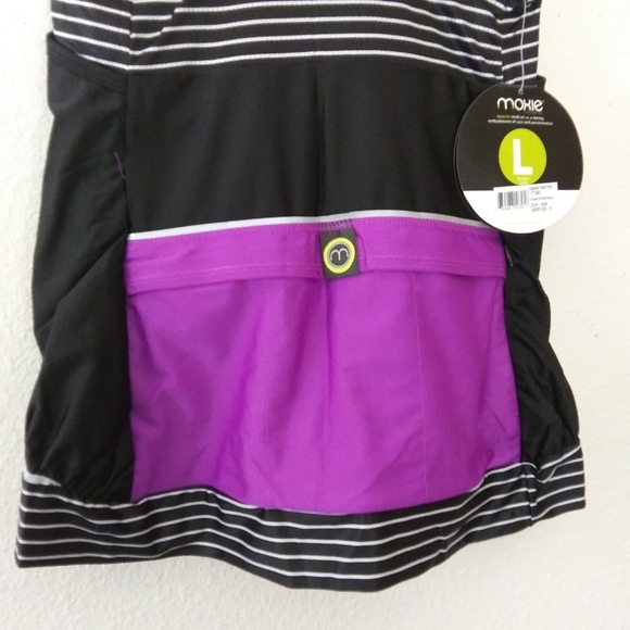 Moxie cycling layered racerback top Size Large - Picture 9 of 13
